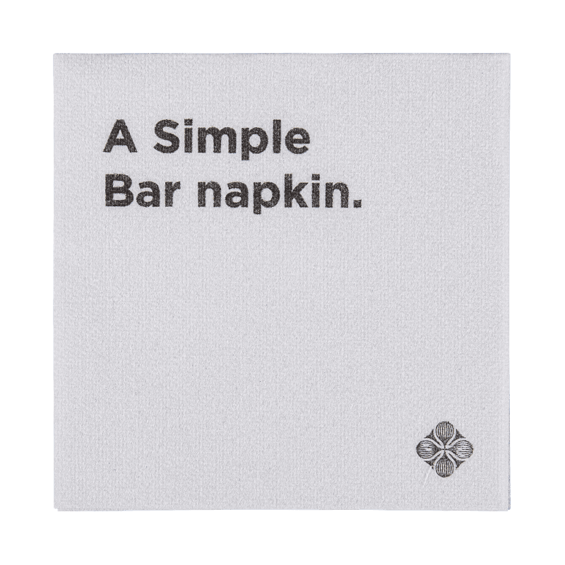 20x20 মুদ্রিত টেকসই এয়ারলাইড পেপার ন্যাপকিন এসজে 1201