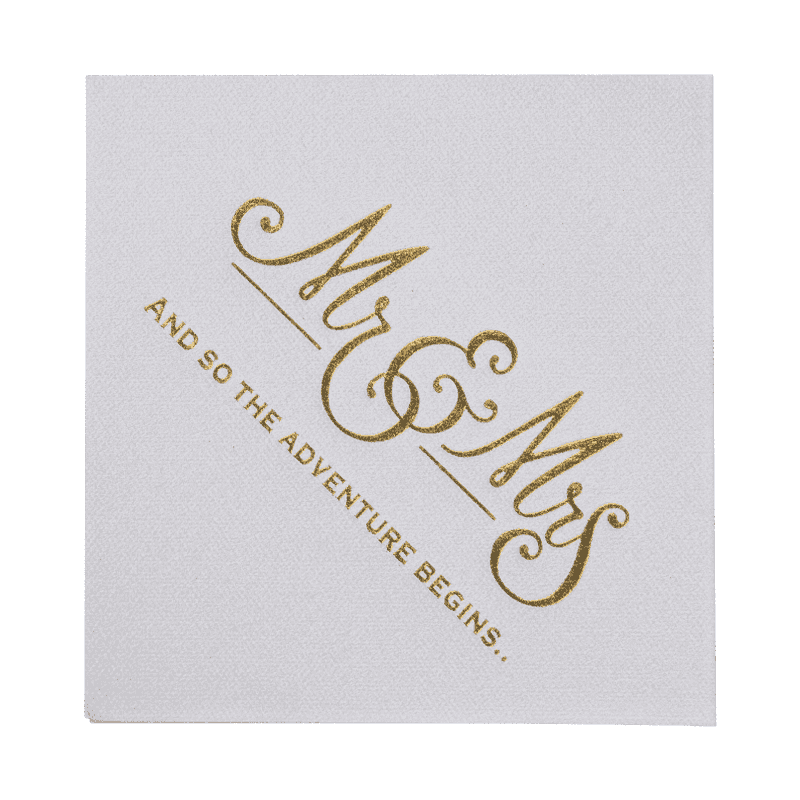 25x25 হট স্ট্যাম্পিং এসজে 1401 সহ অত্যন্ত শোষণকারী এয়ারলাইড পেপার ন্যাপকিনস