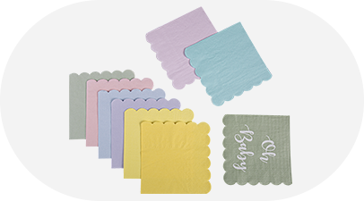 ডাই-কাট ন্যাপকিনস