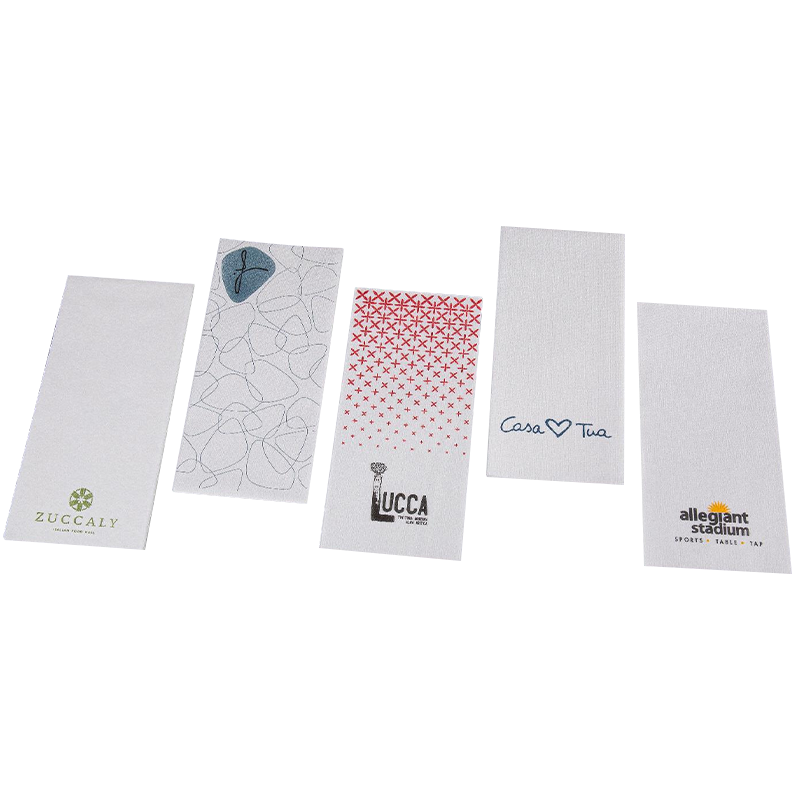 43x30 লিনেন ডিসপোজেবল ন্যাপকিনস কাস্টমাইজড লোগো এয়ারলাইড ডিনার ন্যাপকিনস এসজে 1204